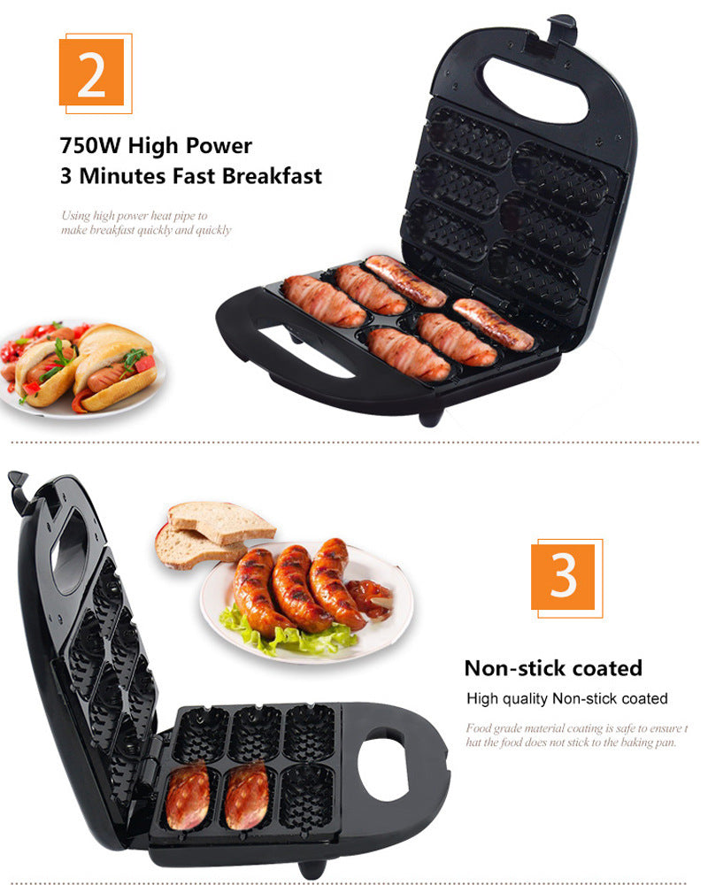 Hot Dog Sausage Grill Machine