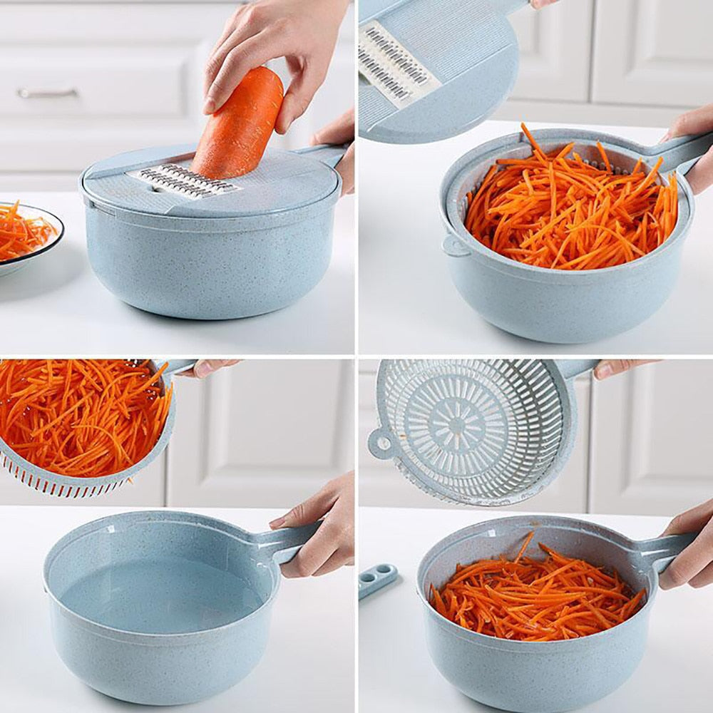 8-in-1 Mandoline & Veggie Slicer